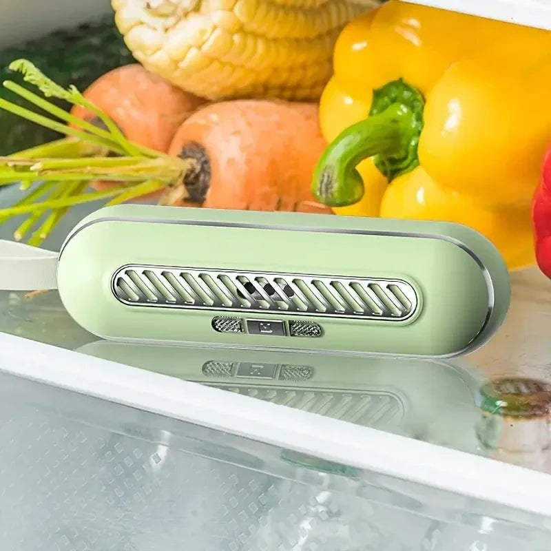 X55 Refrigerator Deodorizer Air Purifier Refrigerator Deodorizer Food Shelf Life Extender Remove Odor Smoke Pet Toilet Car 