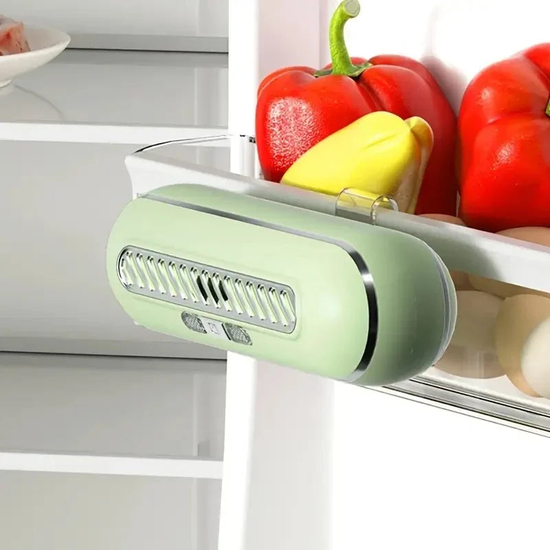 X55 Refrigerator Deodorizer Air Purifier Refrigerator Deodorizer Food Shelf Life Extender Remove Odor Smoke Pet Toilet Car 