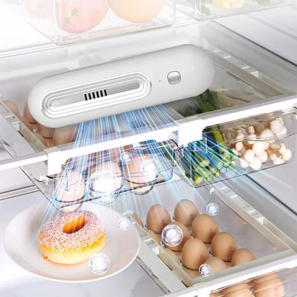 X55 Refrigerator Deodorizer Air Purifier Refrigerator Deodorizer Food Shelf Life Extender Remove Odor Smoke Pet Toilet Car ﻿